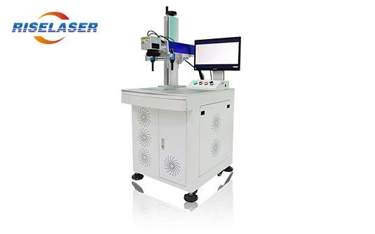 Laserbeschriftungsmaschine zur visuellen Positionierung